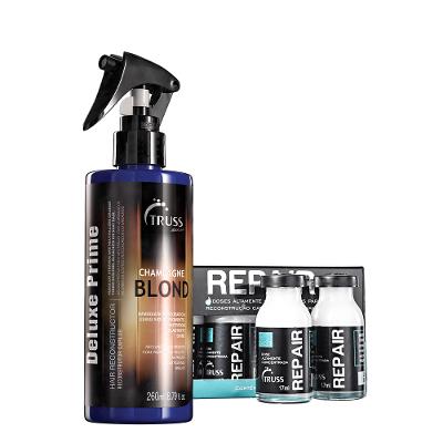 Kit Truss Shock Repair Uso Obrigatório Reconstrutor Blond (5 produtos)