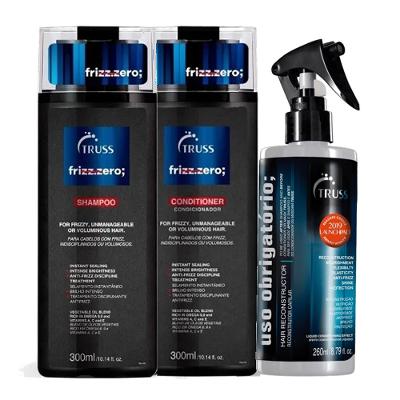 Kit Truss Frizz Zero Obrigatorio (3 Produtos)