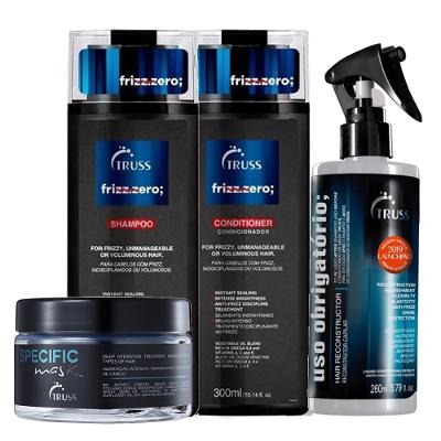 Kit Truss Frizz Zero Specific Obrigatorio (4 Produtos)