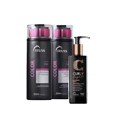 Kit Truss Color Light Curly (3 Produtos)