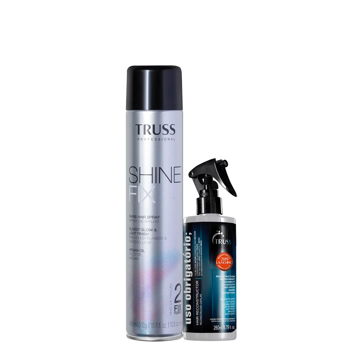 Kit Truss Mousse Shine Fix e Uso Obrigatório (2 produtos) - 1