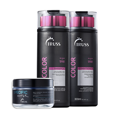 Truss Color - Shampoo+Condicionador 300ml+Mascara Specific 180g