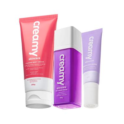 Kit Creamy Gel-Creme Retinol Anti-Aging e Calming Corporal (3 Produtos)