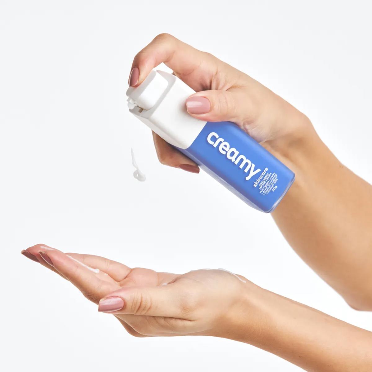 Kit Creamy Skincare Anti-Aging Peptide Cream e Meilys Escova de Limpeza Facial 2 em 1 (2 produtos) - 3