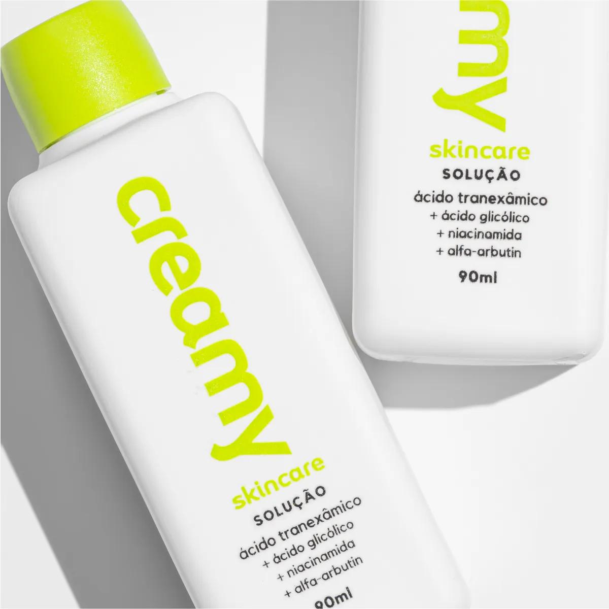 Kit Creamy Skincare Ácido Tranexâmico Solução e Meilys Escova de Limpeza Facial 2 em 1 (2 produtos) - 3