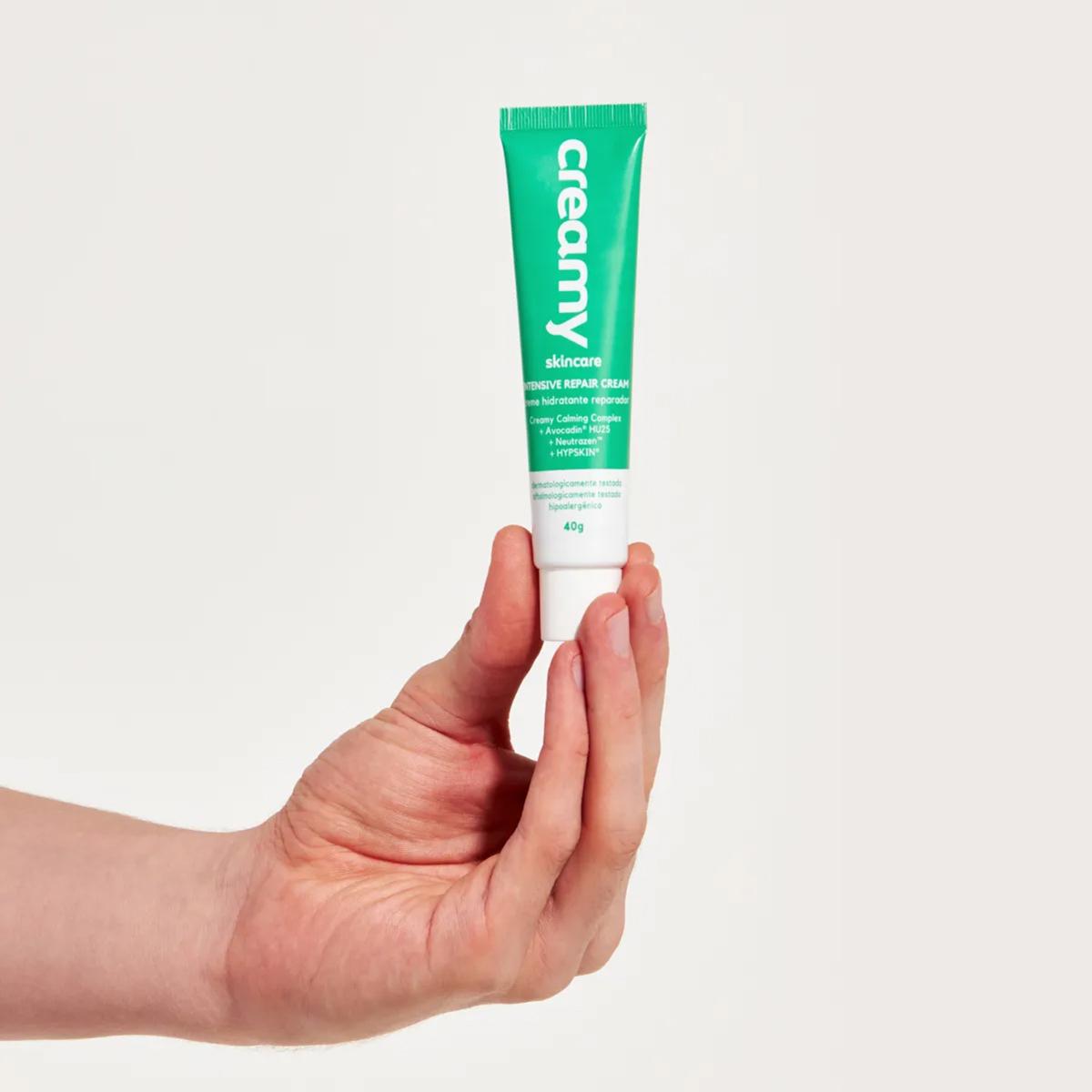 Kit Creamy Intensive Repair Cream e Meilys Escova de Limpeza Facial 2 em 1 (2 produtos) - 3