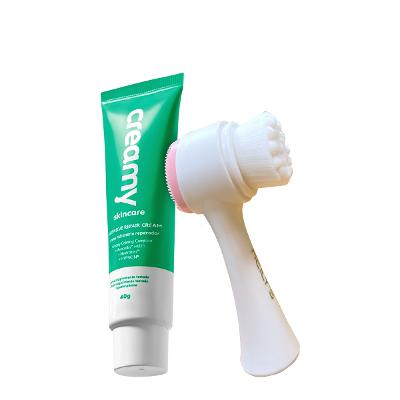 Kit Creamy Intensive Repair Cream e Meilys Escova de Limpeza Facial 2 em 1 (2 produtos)