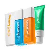 Kit Creamy Skincare Vitamina C Glocólico Hidratante Reparador Protetor Facial FPS60 (4 produtos) - 1