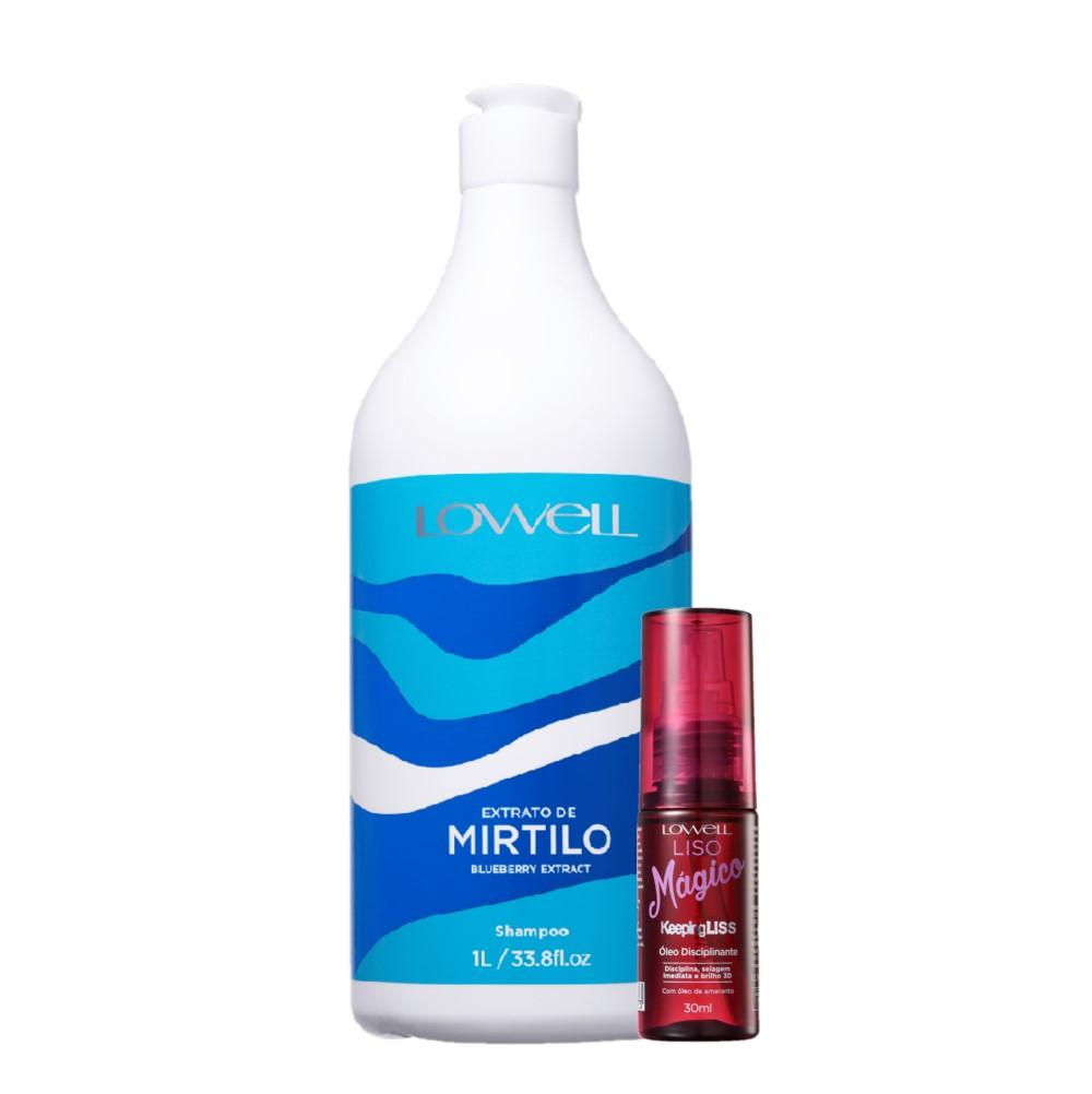 Kit Lowell Extrato de Mirtilo Salon Limpeza Magica (2 Produtos) - 1