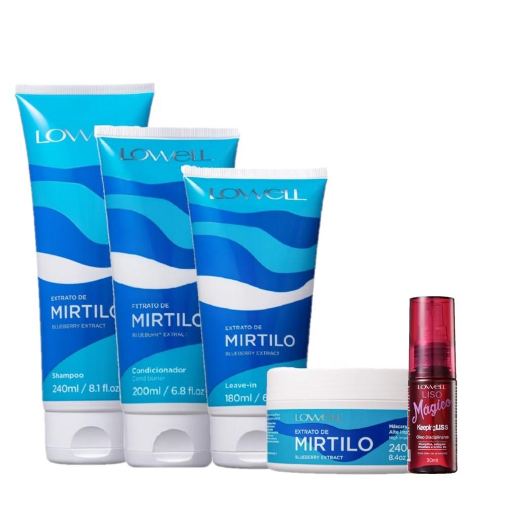 Kit Lowell Extrato de Mirtilo Home Care Magico Completo (5 produtos) - 1