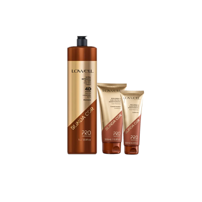 Lowell Blinda Cor Pro Performance Dupla Finalização (3 produtos)
