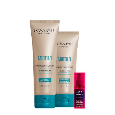 Kit Lowell Extrato de Mirtilo Home Care Magico (3 Produtos)