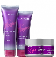 Lowell Keeping Liss Liso Magico Duo Home Care e Mascara Capilar 240g - 1