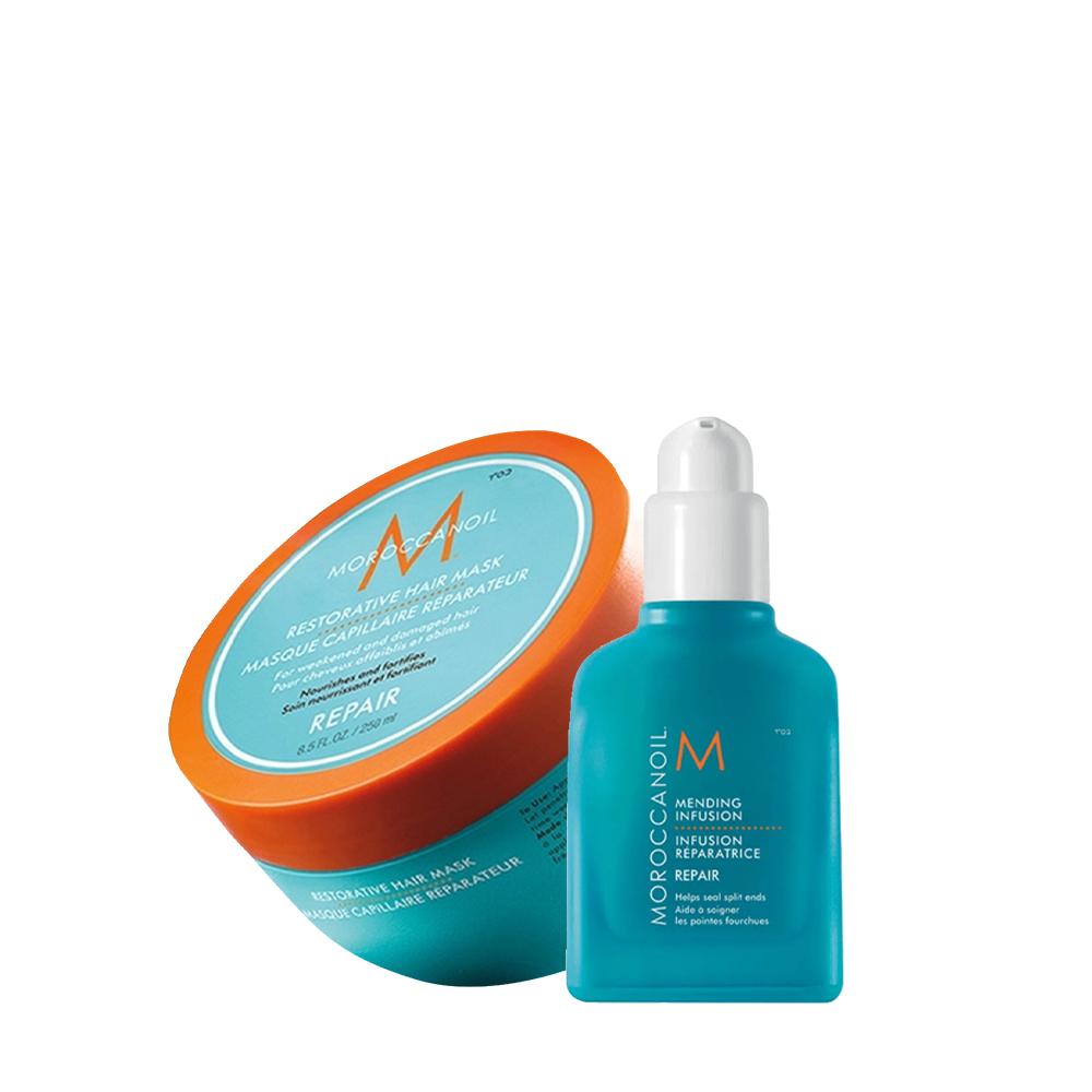 Kit Moroccanoil Mending Infusion Repair e Máscara de Nutrição (2 produtos) - 1