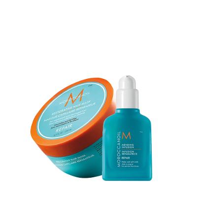 Kit Moroccanoil Mending Infusion Repair e Máscara de Nutrição (2 produtos)