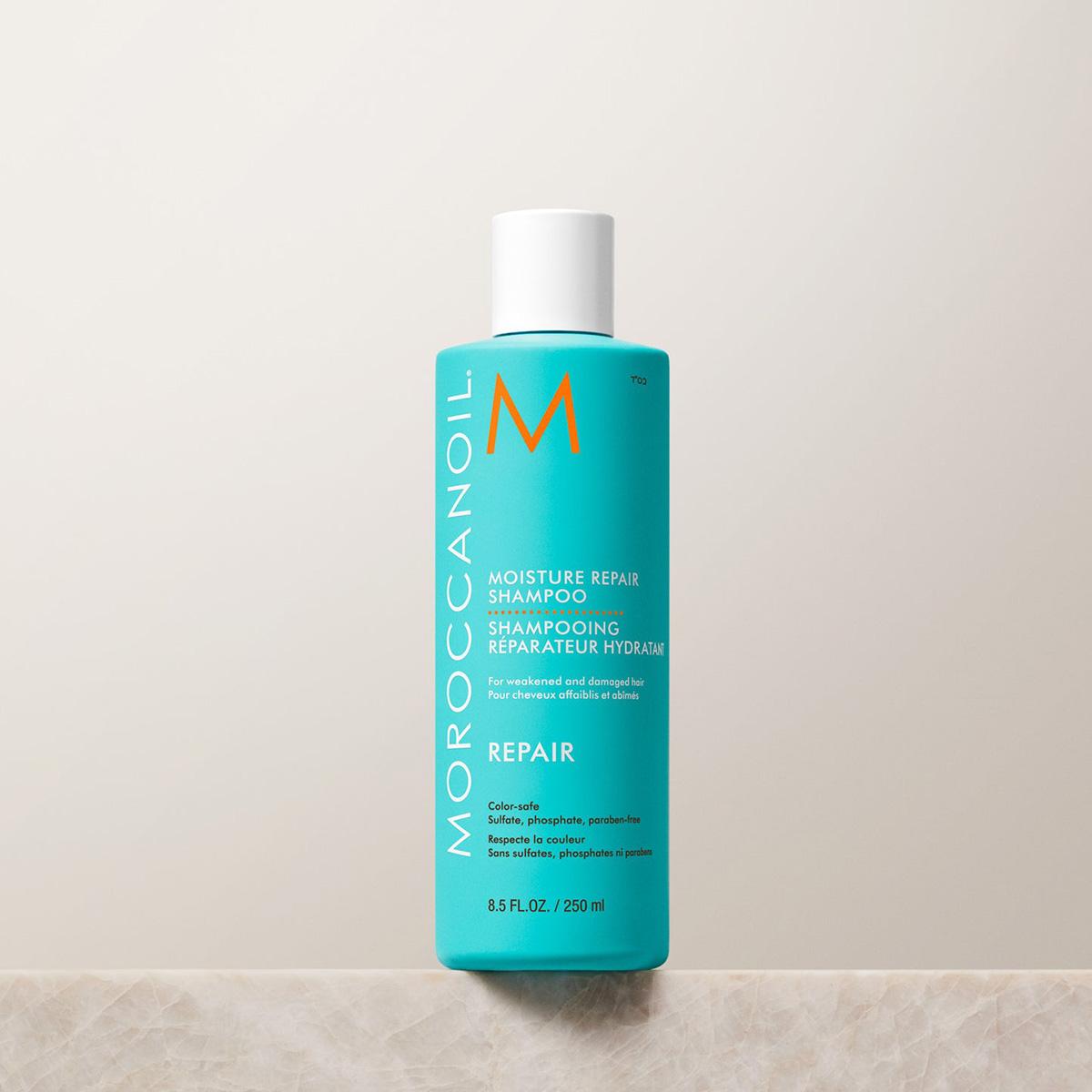 Kit Moroccanoil Reparador de Umidade Shampoo e Smoothing Máscara Capilar (2 produtos) - 2