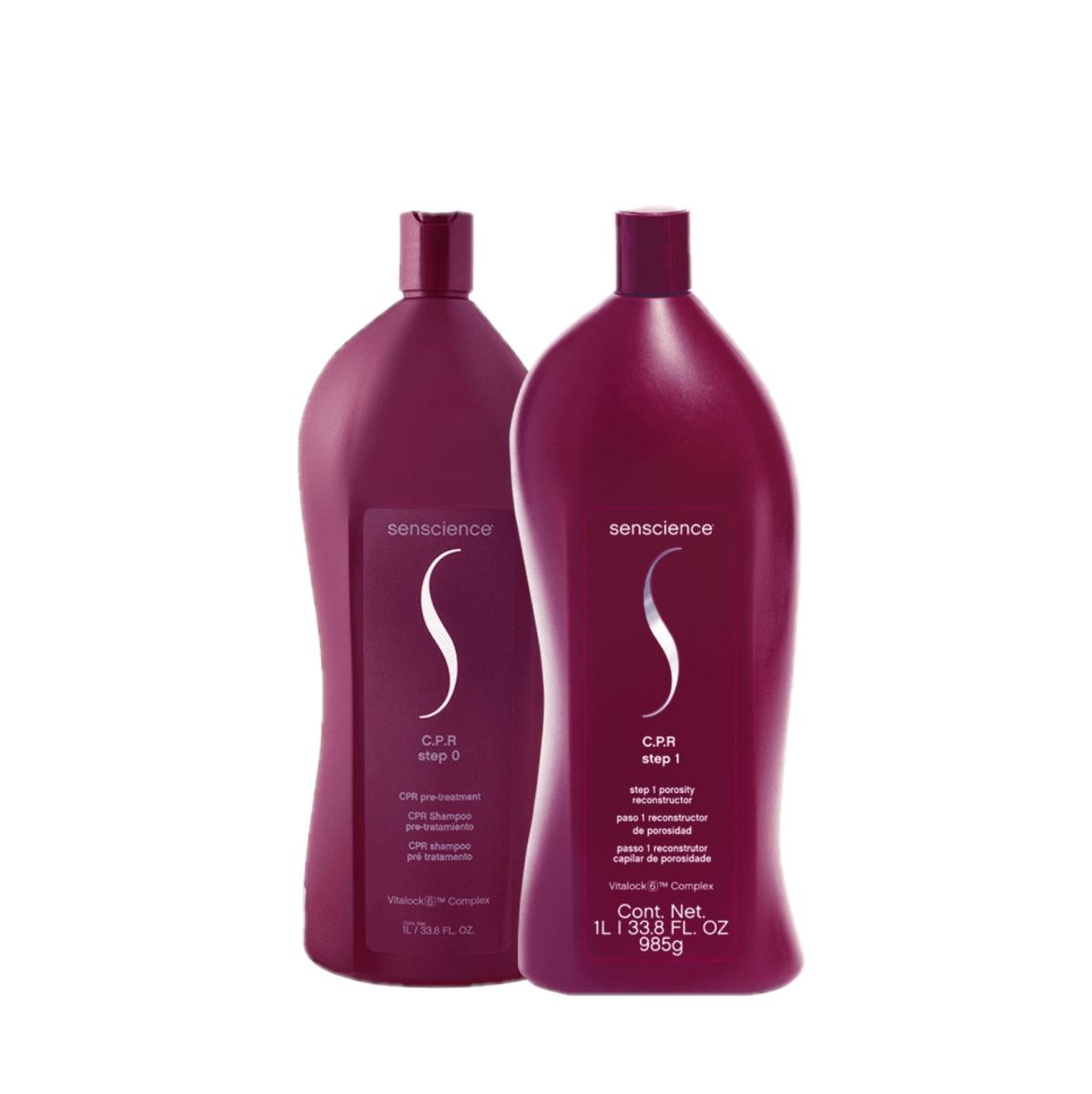 Kit Senscience C.P.R. Step Reconstructor And Purifier (2 produtos) - 1