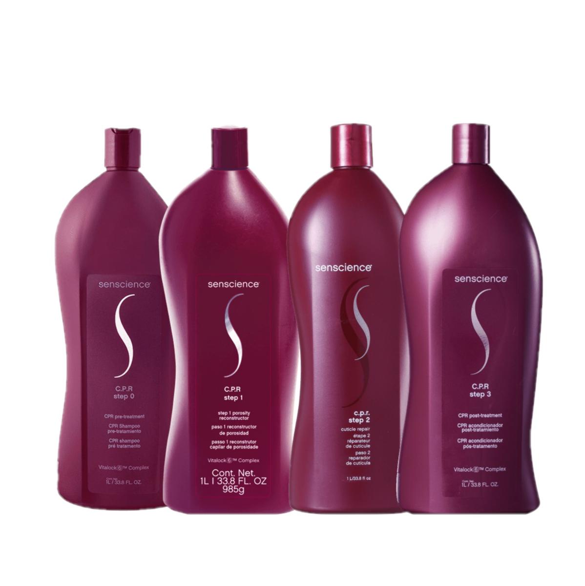 Kit Senscience C.P.R. Step Completo (4 produtos) - 1