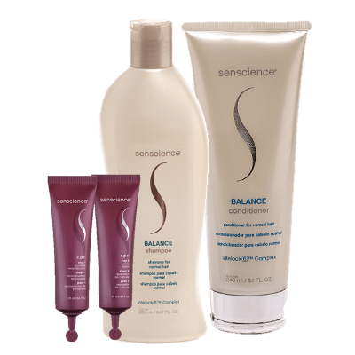 Senscience Balance Home Care Duo e CPR Tratamento Reconstrutor 25ml
