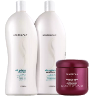 Senscience Silk Moisture Duo 1L e Inner Restore Intensif Moisturizing Mask 500ml - 1