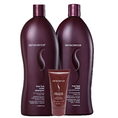 Senscience True Hue Violet Duo 1L e Inner Restore Moisturizing Mask 50ml