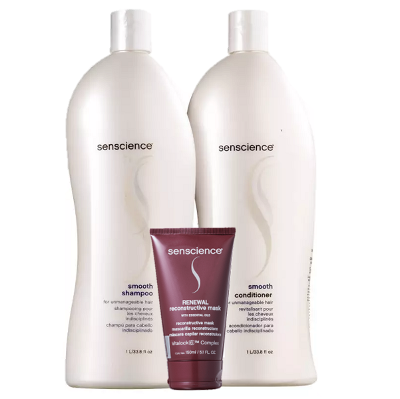 Senscience Smooth Duo 1L e Renewal Mask 150ml