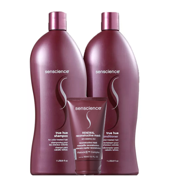 Senscience True Hue Duo 1L e Renewal Mask 150ml - 1