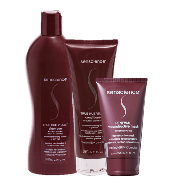 Senscience True Hue Violet Duo Home Care e Renewal Mask 150ml - 1