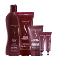 Kit Senscience True Hue Duo Home Care Renewal Mask 150ml e CPR Tratamento Reconstrutor 2x25ml - 1