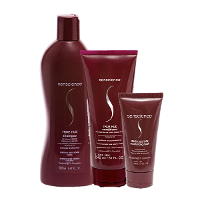 Senscience True Hue Shampoo 280ml Condicionador 240ml e Inner Restore Moisturizing Mask 50ml - 1