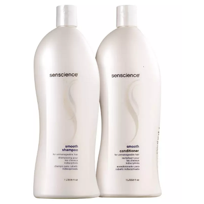 Senscience Smooth - Shampoo+Condicionador 1L