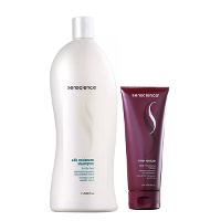 Senscience Silk Moisture Shampoo 1L+Máscara Inner Restore Deep Moisturizing 200ml - 1