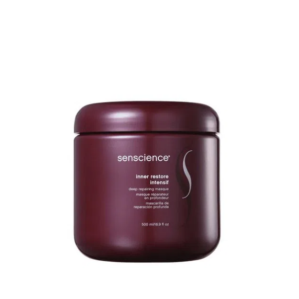 Senscience Silk Moisture Shampoo+Condicionador 1L+Máscara Inner Restore Intensif 500ml - 4