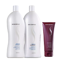 Senscience Balance - Shampoo+Condicionador 1L+Mascara Inner Restore Deep Moisturizing 200ml - 1