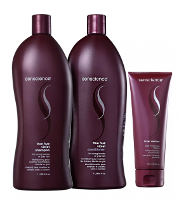 Senscience True Hue Violet Shampoo+Condicionador 1L+Mascara Inner Restore Deep Moisturizing 200ml - 1
