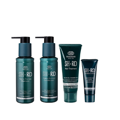 Kit SH-RD Nutra-Therapy Shampoo + Condicionador 100ml + Máscara 70ml + Leave-in Restaurador 15ml (4 produtos)