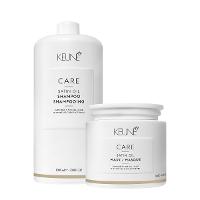 Kit Keune Care Satin Oil Shampoo Litro e Máscara G (2 produtos) - 1