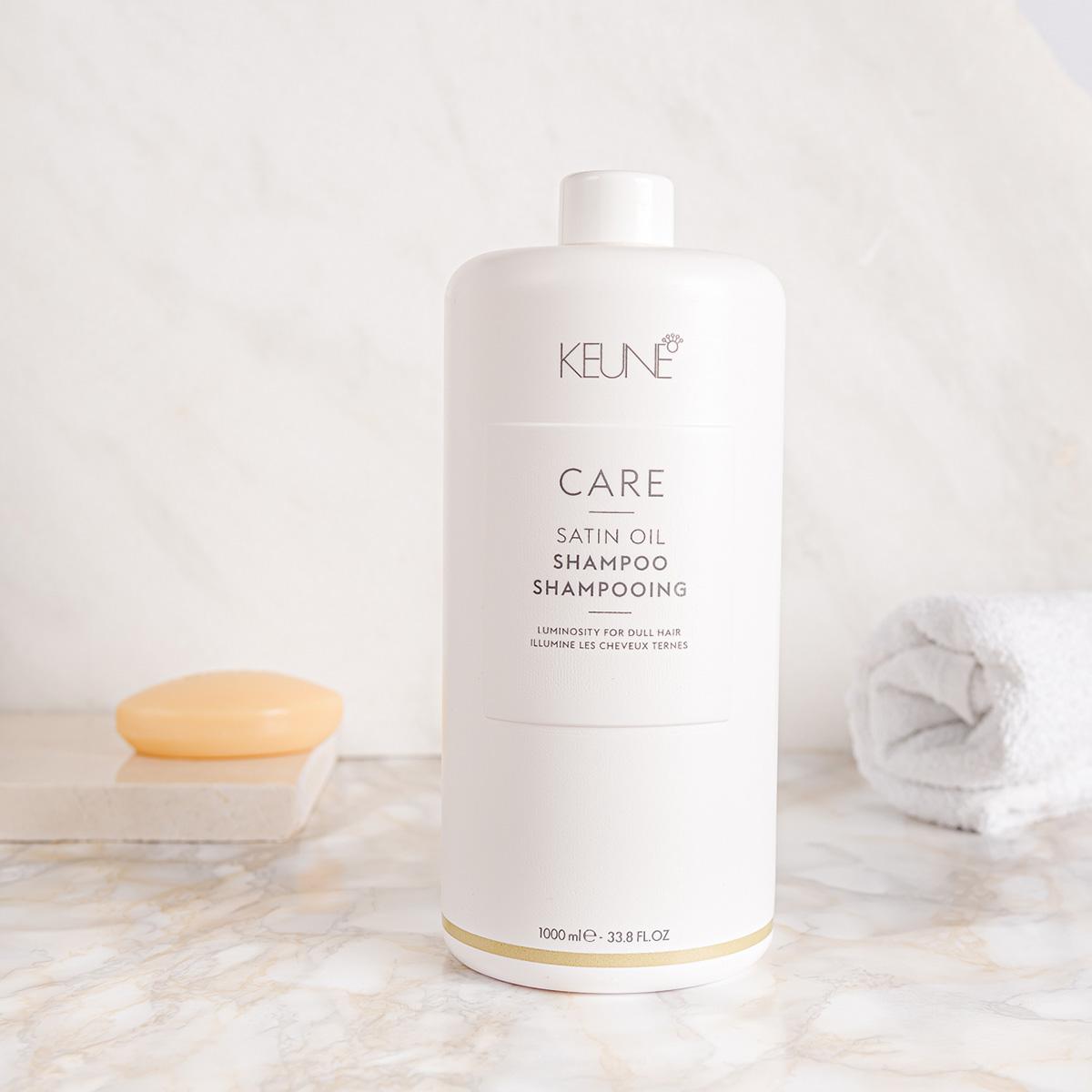 Kit Keune Care Satin Oil Shampoo Litro Máscara G e Vital Nutrition Protein (3 produtos) - 2