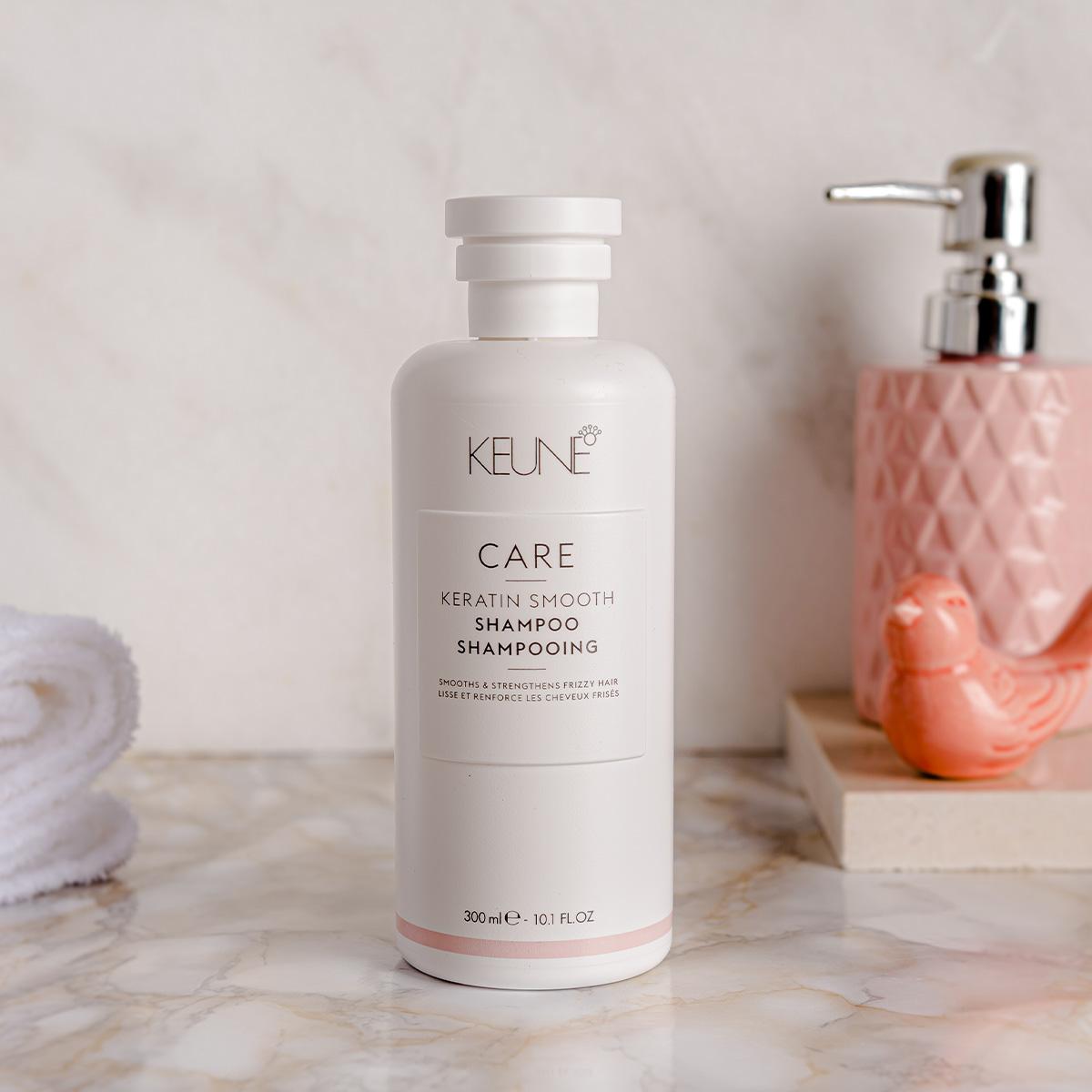 Kit Keune Care Keratin Smooth Shampoo Máscara e Satin Oil ( 3 produtos) - 2