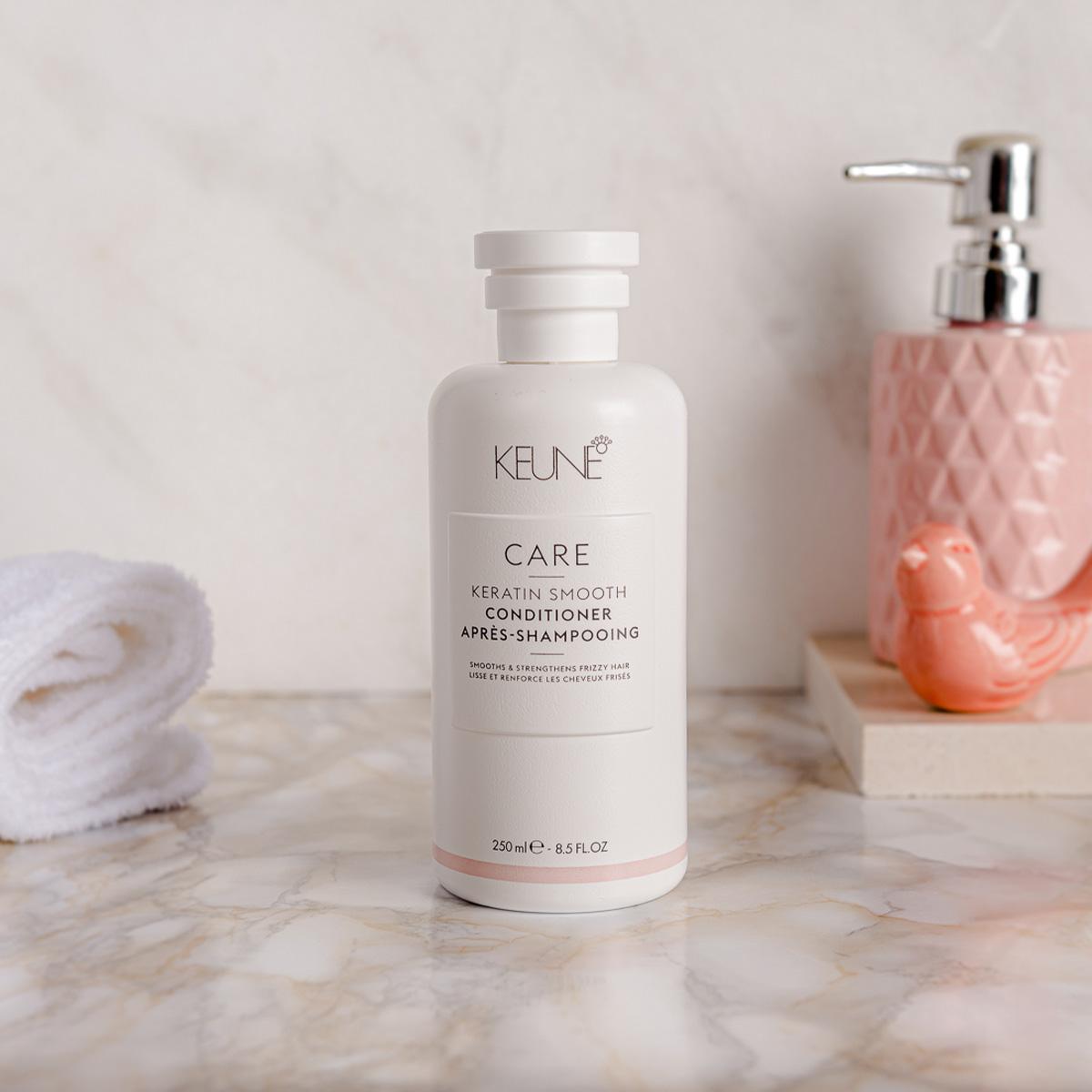 Kit Keune Care Keratin Smooth Shampoo Condicionador e Satin Oil  (3 produtos) - 3