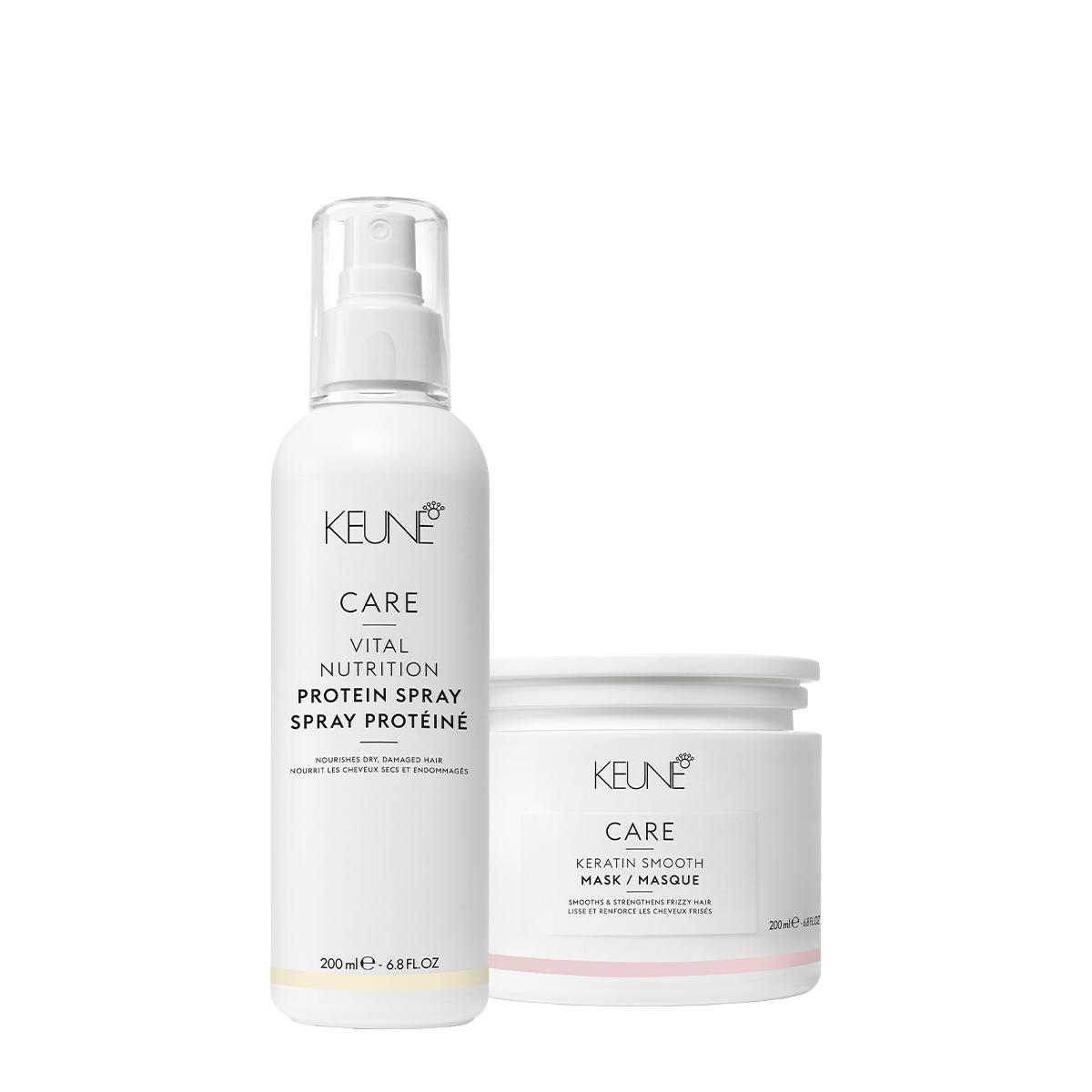 Kit Keune Care Keratin Smooth Máscara e Vital Nutrition Protein (2 produtos) - 1