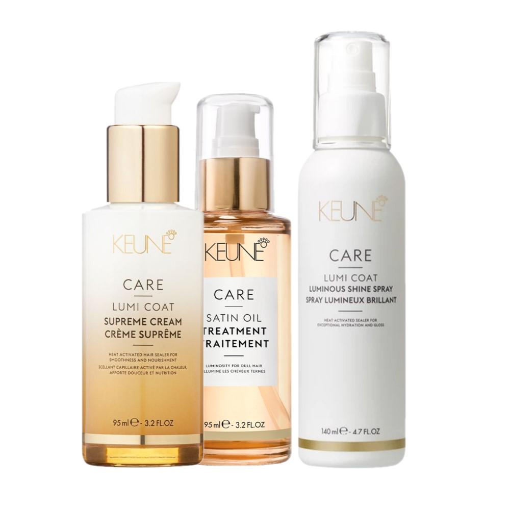 Kit Keune Satin Oil Lumi Coat Supreme (3 produtos) - 1