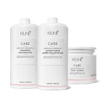 Kit Keune Care Keratin Smooth Salon P (3 produtos) - 1