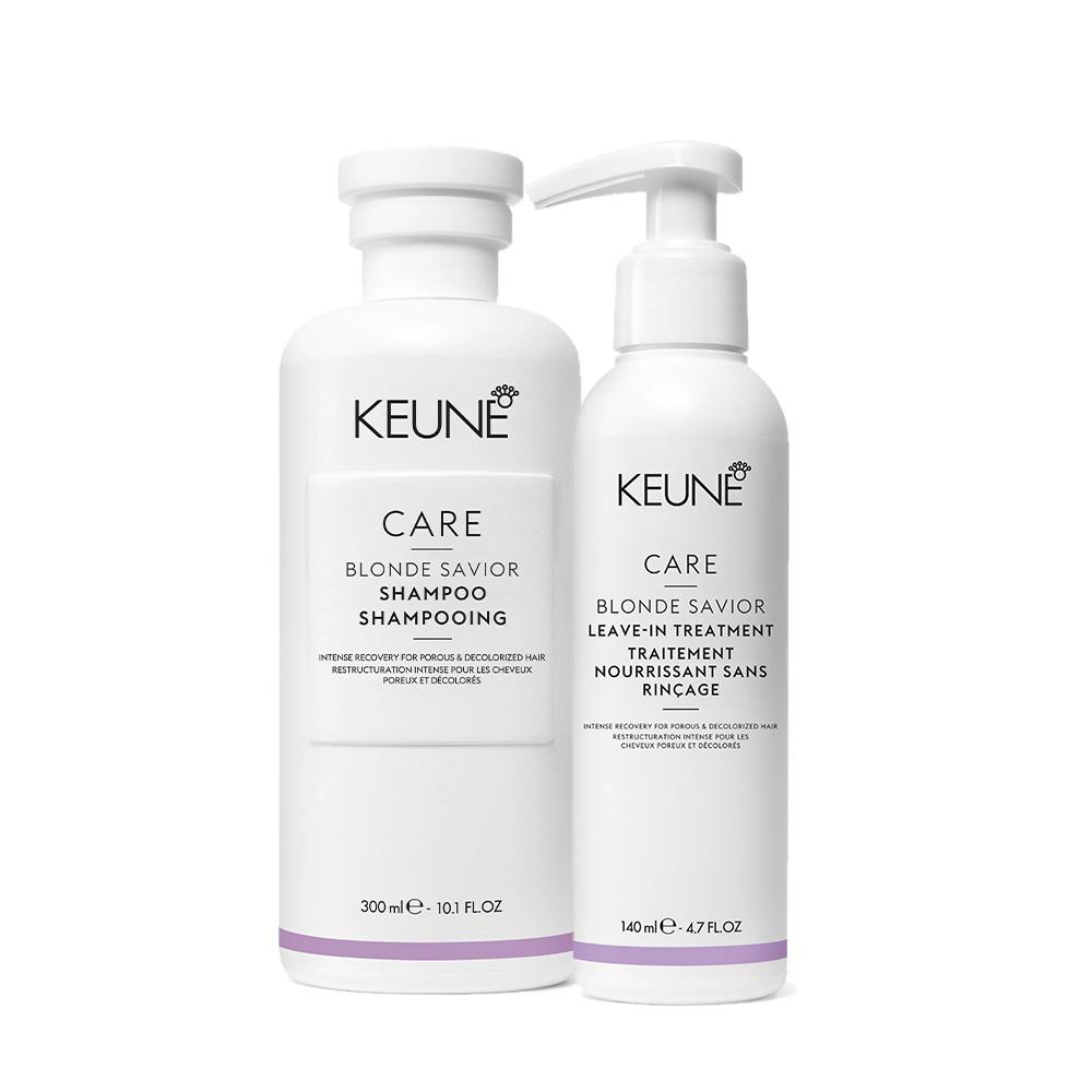 Kit Keune Care Blonde Savior Shampoo + Leave-In (2 produtos) - 1