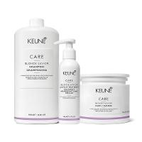 Kit Keune Care Blonde Savior Shampoo 1L + Máscara + Leave-In (3 produtos) - 1