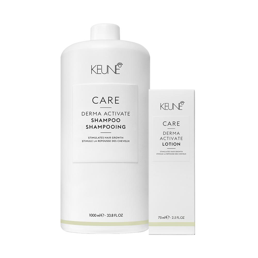 Kit Keune Care Derma Activate Shampoo Litro Loção (2 produtos) - 1