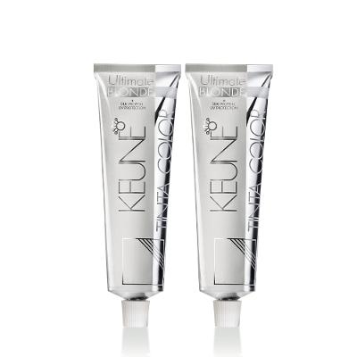 Kit Keune Tinta Color 8.17 Louro Cinza Claro Violeta - Coloração 60ml (2 unidades)