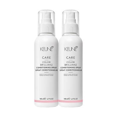 Kit Keune Care Color Brillianz Conditioner  Leave-in Spray 140ml (2 unidades)