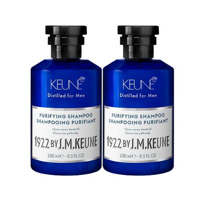 Kit Keune 1922 By J.M. Purifying  Shampoo Anticaspa 250ml (2 unidades)