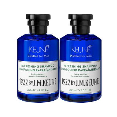 Kit Keune 1922 By J.M. Refreshing  Shampoo Neutro Masculino 250ml (2 unidades)